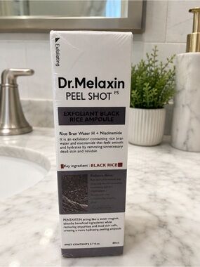 Dr. Melaxin Peel Shot Exfoliant Black Rice Ampoule